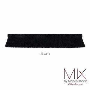 Fringe Lace Trim 4 cm by Meter dark multicolor mix Maison Khatib Lebanon