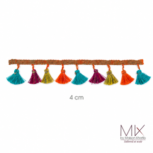 Tassel Fringe Lace Trim 4 cm by Meter Maison Khatib Lebanon