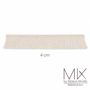 Fringe Lace Trim 4 cm by Meter ivory Maison Khatib Lebanon