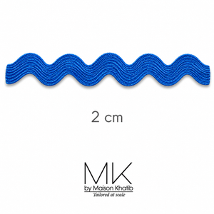 Colorful Ric Rac Zigzag Lace Trim 2 cm by Meter yellow Maison Khatib Lebanon