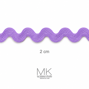Colorful Ric Rac Zigzag Lace Trim 2 cm by Meter navy blue Maison Khatib Lebanon